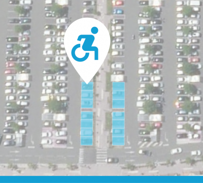 reference places de parking PMR handicap